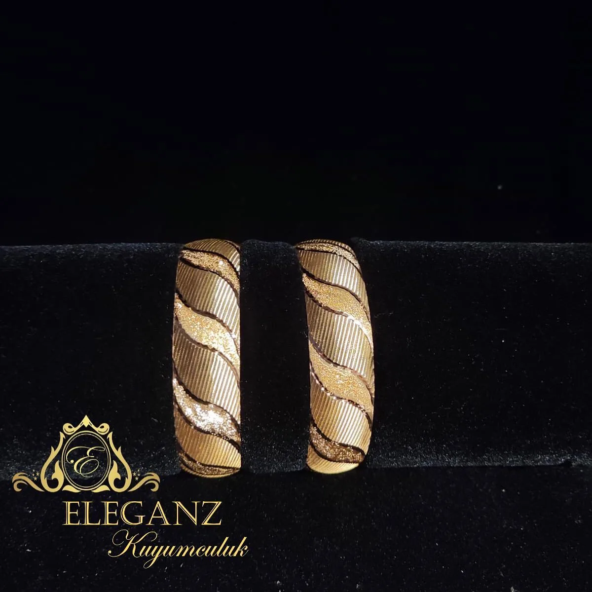 Eleganz Gold: 15mm 20 gr 22 ayar tel bilezik