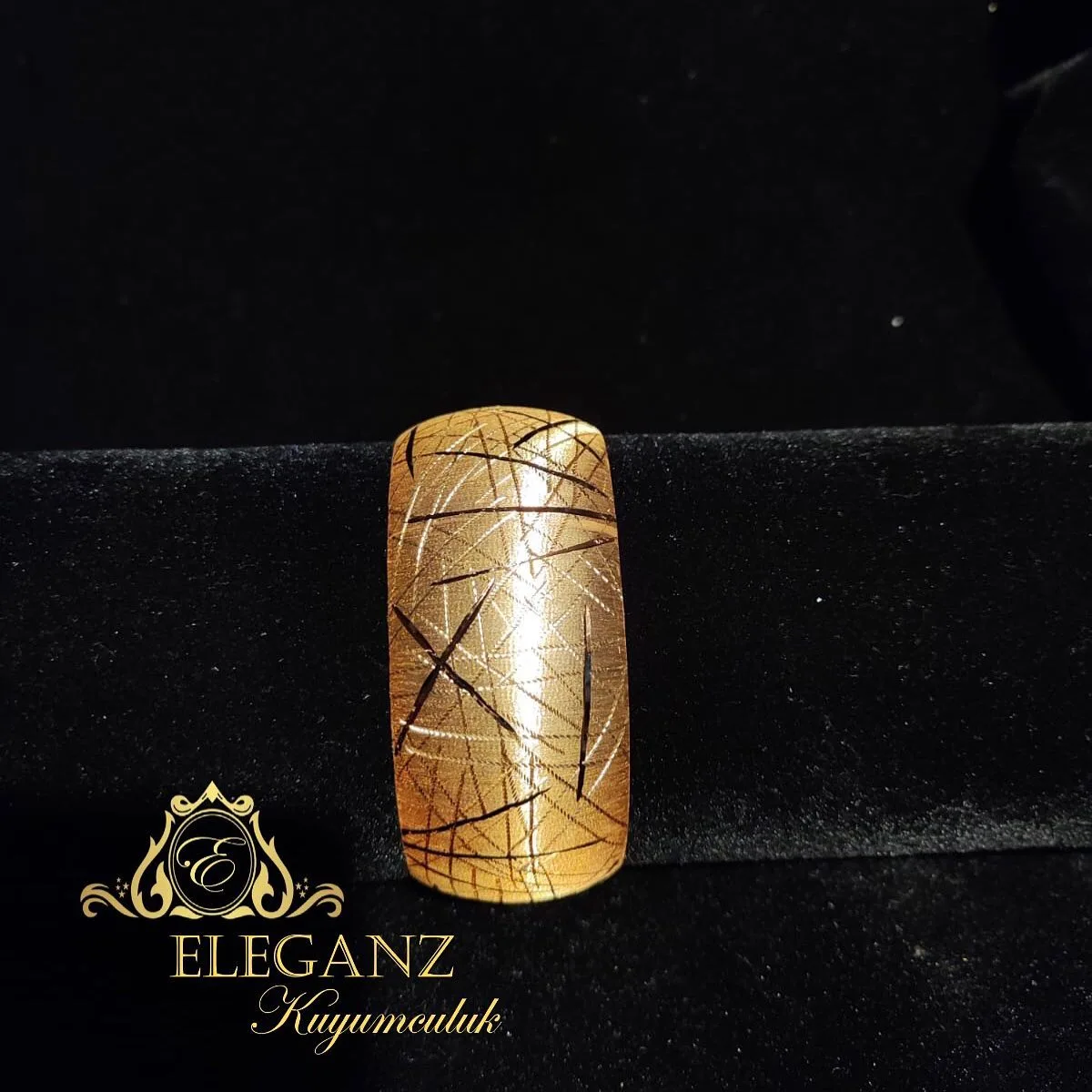 Eleganz Gold: 30mm 35 gr 22 ayar bilezik